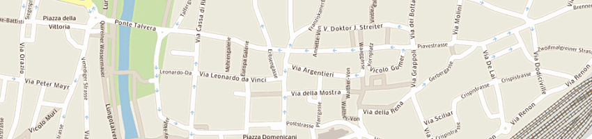 Mappa della impresa studio legale associato valenti jã–chler nettis a BOLZANO