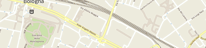 Mappa della impresa emilferro srl a BOLOGNA