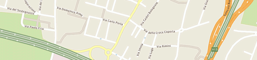 Mappa della impresa moriconi mauro a BOLOGNA