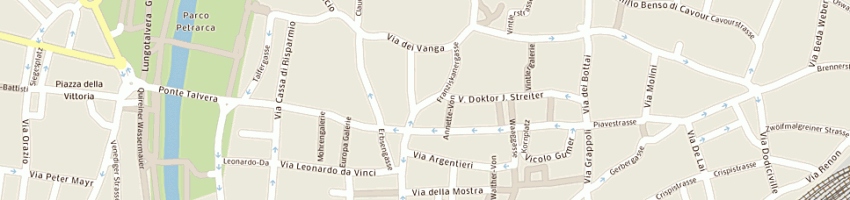 Mappa della impresa oberrauch christine maria a BOLZANO