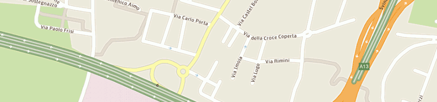 Mappa della impresa ambiti territoriali di caccia a BOLOGNA