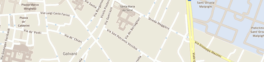 Mappa della impresa universita' degli studi di bologna a BOLOGNA