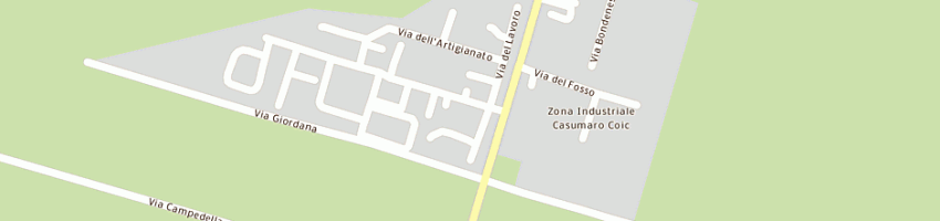 Mappa della impresa fratelli balboni srl a CENTO