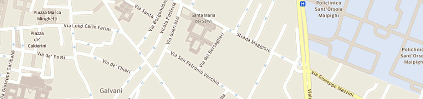 Mappa della impresa gruppo centro servizi di luigi senatore a BOLOGNA