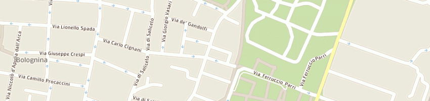 Mappa della impresa ondaelle srl a BOLOGNA