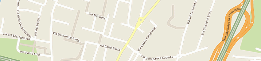 Mappa della impresa farmacia grimaldi del dr lolli renato a BOLOGNA