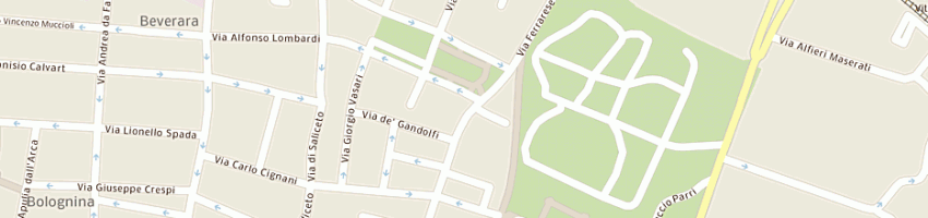 Mappa della impresa bar tabaccheria massimo a BOLOGNA