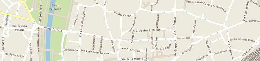Mappa della impresa snow christopher hazlitt a BOLZANO