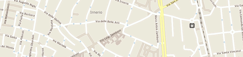 Mappa della impresa burchiellaro snc a BOLOGNA