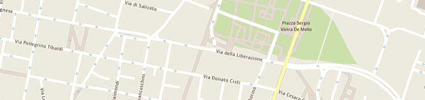 Mappa della impresa green team soccooprl a BOLOGNA