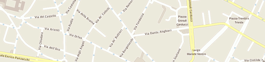Mappa della impresa xella daniele a BOLOGNA
