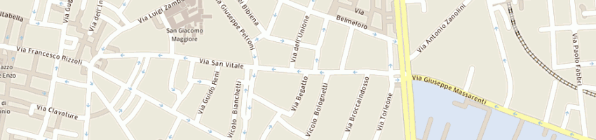 Mappa della impresa openjob societ4 di fornitura di lavoro temporaneo spa a BOLOGNA