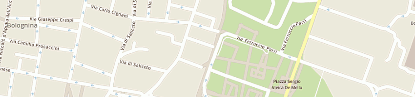 Mappa della impresa scatolificio panajotti a BOLOGNA