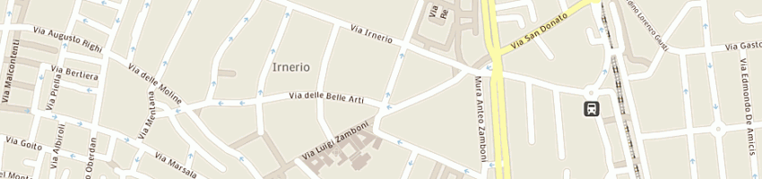Mappa della impresa ingegneria per la cultura srl a BOLOGNA
