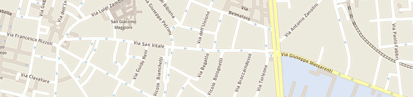 Mappa della impresa gabetti spa a BOLOGNA