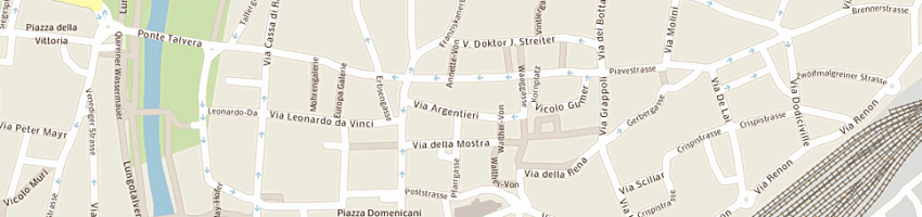 Mappa della impresa bar ritter a BOLZANO