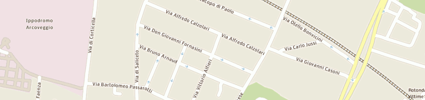 Mappa della impresa fabbri claudio a BOLOGNA