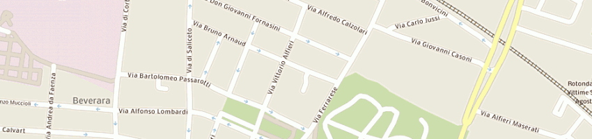 Mappa della impresa zini mauro a BOLOGNA