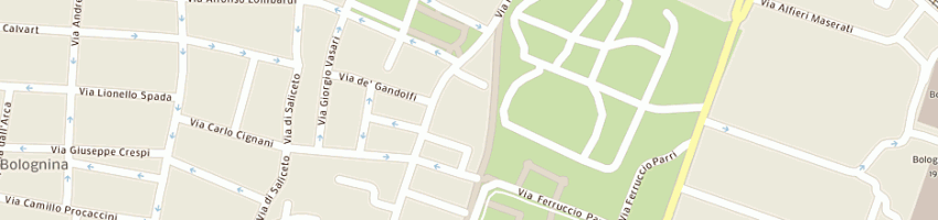 Mappa della impresa spazzoli franca a BOLOGNA