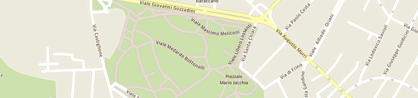Mappa della impresa laluna srl a BOLOGNA