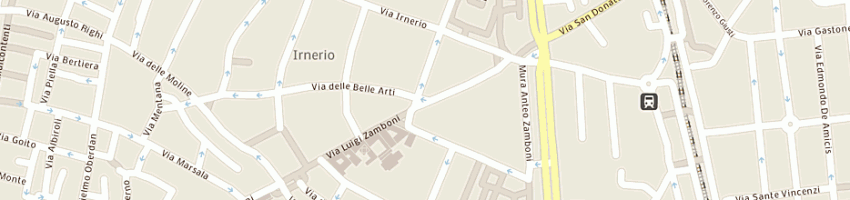 Mappa della impresa bar 48 sas di bernardi luigi e c a BOLOGNA