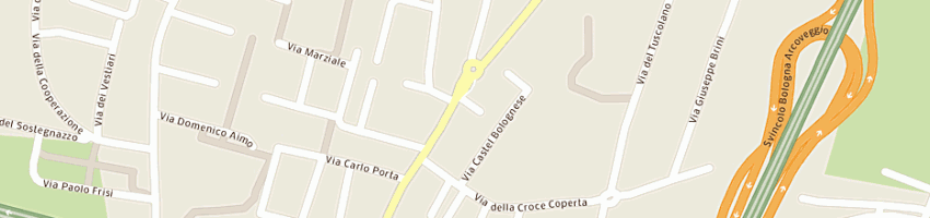 Mappa della impresa poltronesofa' spa a BOLOGNA