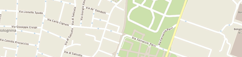 Mappa della impresa monduzzi editore spa a BOLOGNA