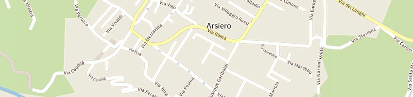 Mappa della impresa banca popolare di vicenza a ARSIERO