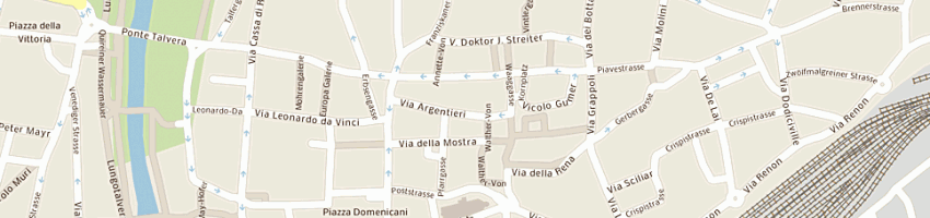 Mappa della impresa consolato generale d'austria milano a BOLZANO