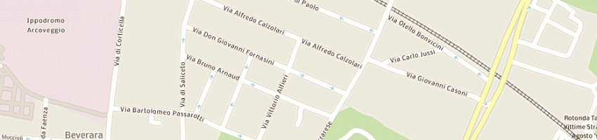 Mappa della impresa gm multiservice srl a BOLOGNA