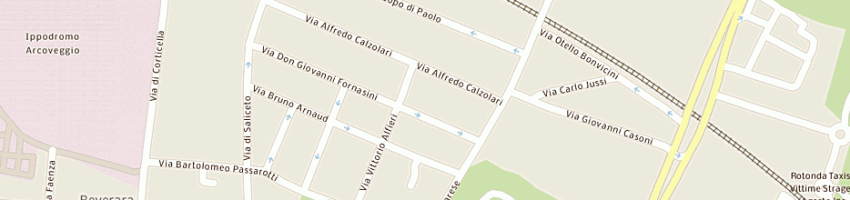 Mappa della impresa partito della rifondazione comunista a BOLOGNA