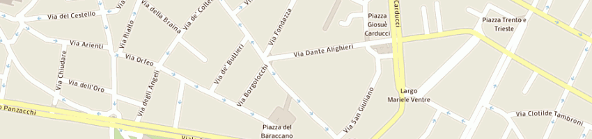Mappa della impresa i pasotti srl a BOLOGNA