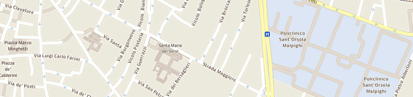 Mappa della impresa nautilus srl a BOLOGNA