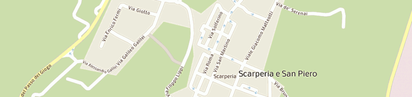 Mappa della impresa mugello prati di campertogni cesare snc a SCARPERIA