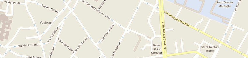 Mappa della impresa zamboni gabriele a BOLOGNA