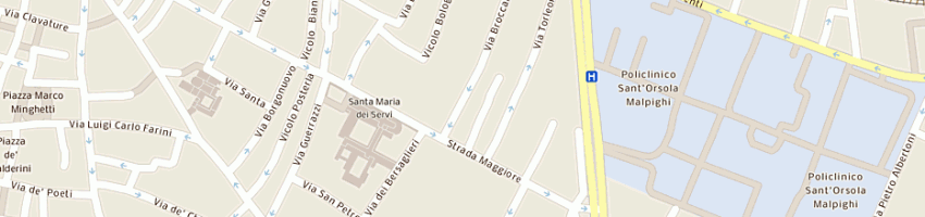 Mappa della impresa comellini marco a BOLOGNA