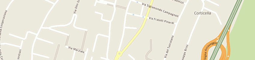 Mappa della impresa are (snc) a BOLOGNA