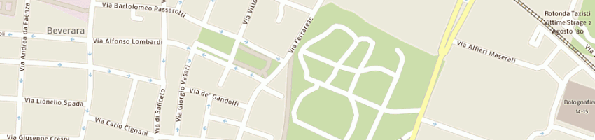 Mappa della impresa caserma sani a BOLOGNA