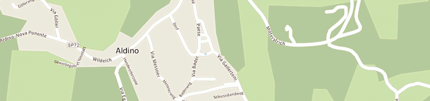 Mappa della impresa niederst8atter margareth a ALDINO