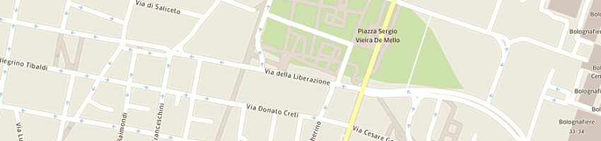 Mappa della impresa fondazione grand avanzi a BOLOGNA