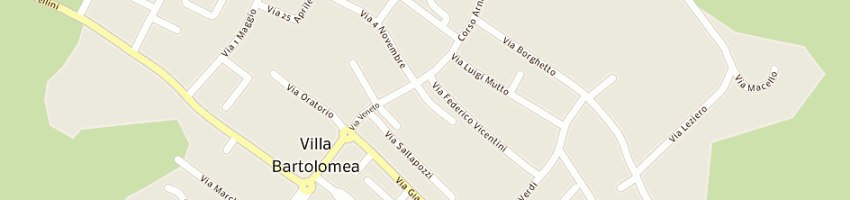 Mappa della impresa studio estetico lei di ferrarini giovanna a VILLA BARTOLOMEA