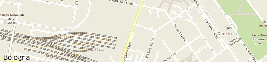 Mappa della impresa gierre srl a BOLOGNA