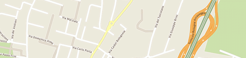 Mappa della impresa cremonini willy a BOLOGNA