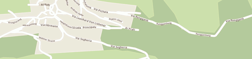 Mappa della impresa residence wiesenheim a TRODENA