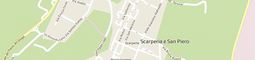 Mappa della impresa pro loco scarperia a SCARPERIA