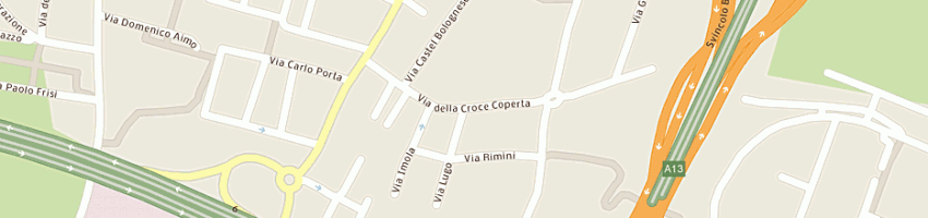 Mappa della impresa cronos a BOLOGNA