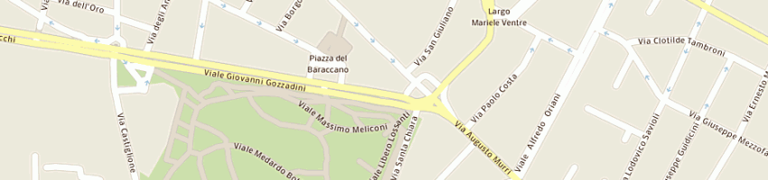 Mappa della impresa pantano maria claudia a BOLOGNA