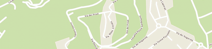 Mappa della impresa fabris bruno a SCHIO