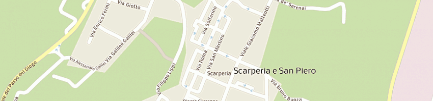 Mappa della impresa scuola materna parrocchiale a SCARPERIA