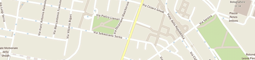 Mappa della impresa sgargi patrizia a BOLOGNA